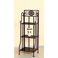 Iron/ Wood Small 3-tier Indoor Baker's Rack