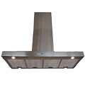 Cavaliere-Euro 48-inch Island Mount Range Hood