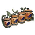 Classic Rooster Collection 4-piece Canister Set
