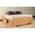 Montego Maple Full/ Double Platform Storage Bed