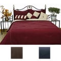 Microfiber 4-Piece Reversible Comforter Set
