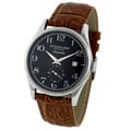 Stuhrling Original Cuvette Ultra-slim Date Watch