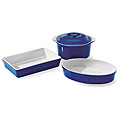 Mayfair & Jackson 4-piece Stoneware Casserole Set
