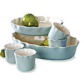 Mayfair & Jackson 6-piece Ruffle Stoneware