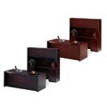 Resources relating to Front desk Art Mayline Corsica 7-Piece Wood Veneer Office Suite