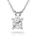 14k White Gold 1/2ct TDW Diamond Necklace (H-I, SI1-SI2)