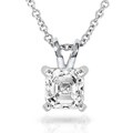 14k White Gold 3/4ct TDW Diamond Necklace (H-I, SI1-SI2)