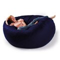 Zoe 6-foot Navy Beanbag-style Cocoon