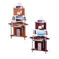 Deluxe Corner Tower Computer Workstation Desk