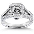 14k White Gold 1 1/3ct TDW Diamond Engagement Ring (H-I, SI1)