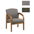 Office Star Medium Oak Visitors Chair