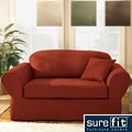 Sure Fit 2-piece Supreme Twill Sofa Slipcover