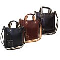 Amerileather Legacy Leather Magazine Tote Bag