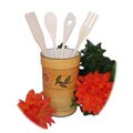 Hand-painted Sunflower Kitchen Tool Set