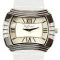 August Steiner Women's 'Versaci' White Watch
