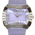 August Steiner Women's 'Versaci' Purple Watch