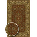 Hand-tufted Camelot Burgundy Wool Rug (10' x 14')