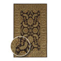 Evaluation on Area rug Free Hand-tufted Camelot Collection Wool Runner (2'6 x 8') with Free Rug Pad