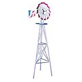 Patriotic 8-foot Decorative Windmill