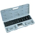 15-piece 1/2-inch SAE Drive Deep Impact Socket Set