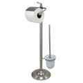 Pedestal Satin Nickel Paper Holder