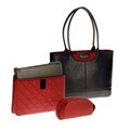 Nunzia Designer Tuscany Red Women's Laptop Tote