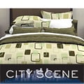 City Scene Shadow Play Neutral Duvet Cover Set