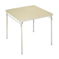 34-inch Square Sand Folding Table