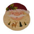 place settings helpful sources Santa Claus 4-piece Large Oval Dinner Plate Set