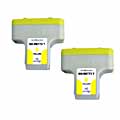 HP 02 Compatible Yellow Ink Cartridge 2 pack