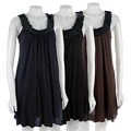 Matty M Sequined Neck Dress