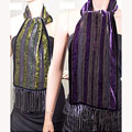 Printed Velvet Burnout Scarf (Case of 2)