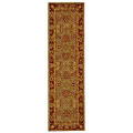 Handmade Tribal Grey Wool Runner (2'3 x 8')
