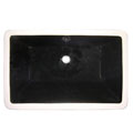Castillo Undermount Black Lavatory Sink