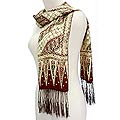 'Harmony' Silk Batik Scarf (Indonesia)