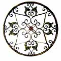 Handmade Round Metal Decorative Wall Hanging