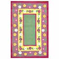 Hand-tufted Flower Children's Rug (5' x 8')