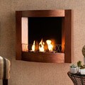 Addison Copper Wall Mount Fireplace