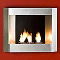Contemporary Wall Mount Gel Fuel Fireplace