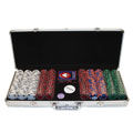 500 14-gram Premium Quality Casino Poker Chips Set