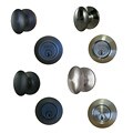 Egg Shaped Entrance Door Knob with Keyed Alike Deadbolt