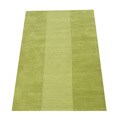 Striking guidelines on hand knotted rugs Indo Hand-knotted Green Rug (5' x 7')