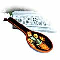 Handpainted English Sunflower Spoon Rest