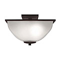 Olde Auburn Semi-flush Ceiling Mount Light Fixture