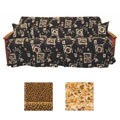 Full Size Tapestry Skirted Futon Slip Cover Set