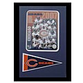 Chicago Bears 2007 Frame with Mini Pennant