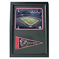 Georgia Dome Frame with Falcons Mini Pennant