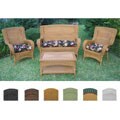 Outdoor 4-piece Settee Group