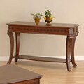 Checked Inlay Console Table