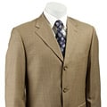 Massimo Genni Men's Tan 3-button Suit